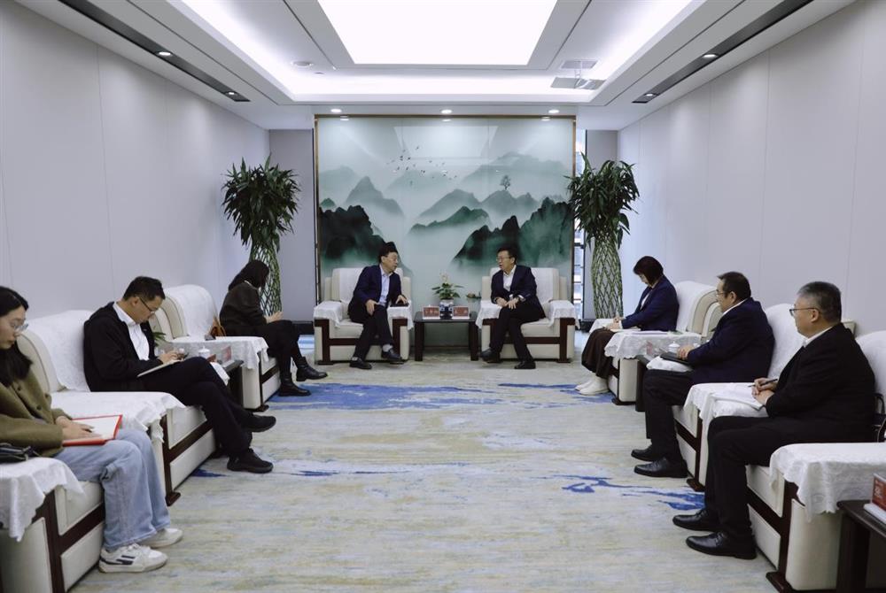 政企聯(lián)動，共謀發(fā)展新路徑！ 濟(jì)南市商務(wù)局一行到產(chǎn)發(fā)集團(tuán)座談交流